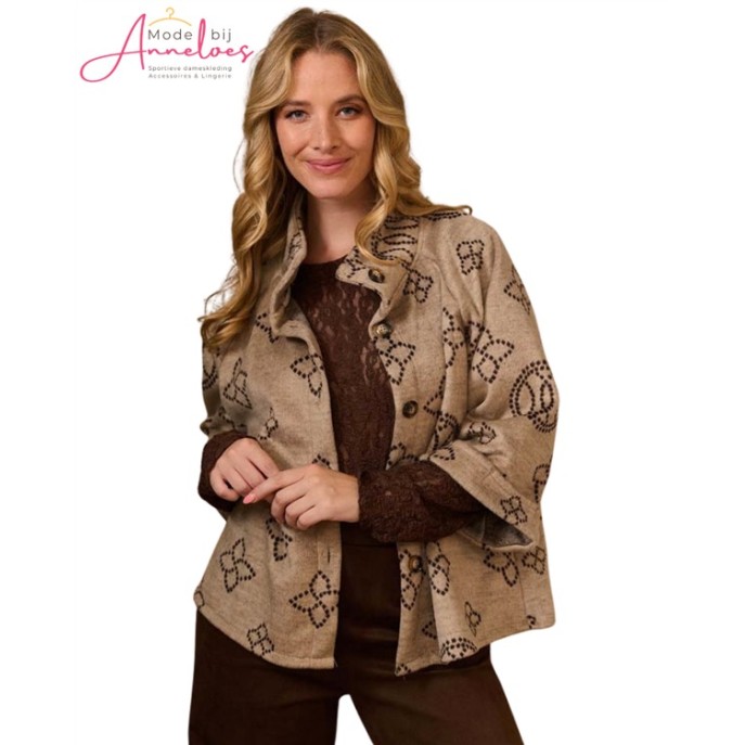 FOS Jasje Aveline 7902 Dotted Beige